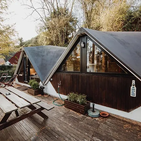 Chalet Scandinave Avec Sauna Ir - In The Woods Gesves Exterior photo