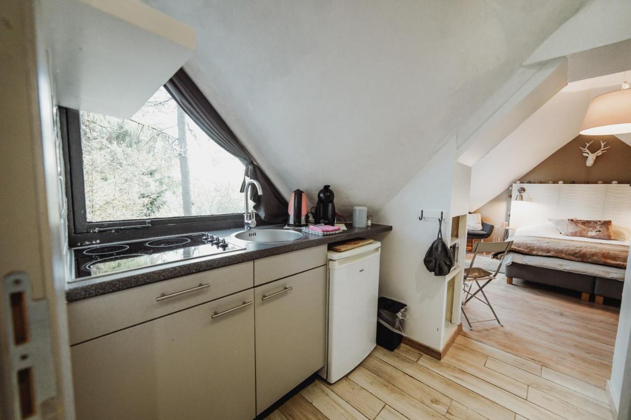 Scandinave Avec Sauna Ir - In The Woods Chalet Gesves